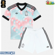 Belgia Kevin De Bruyne #7 Bortedraktsett Barn VM 2026 Kortermet (+ Korte bukser)